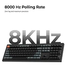 Teclado Keychron V6 Ultra 8K Inalambrico 2.4Ghz Negro 7