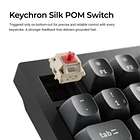 Teclado Keychron V6 Ultra 8K Inalambrico 2.4Ghz Negro 8