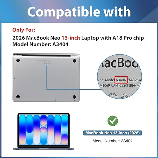 Lamina Pantalla Para Macbook Neo 2 UN Vidrio  2
