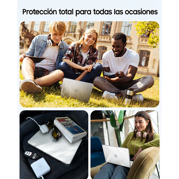 Carcasa para Macbook Neo Transparente 4