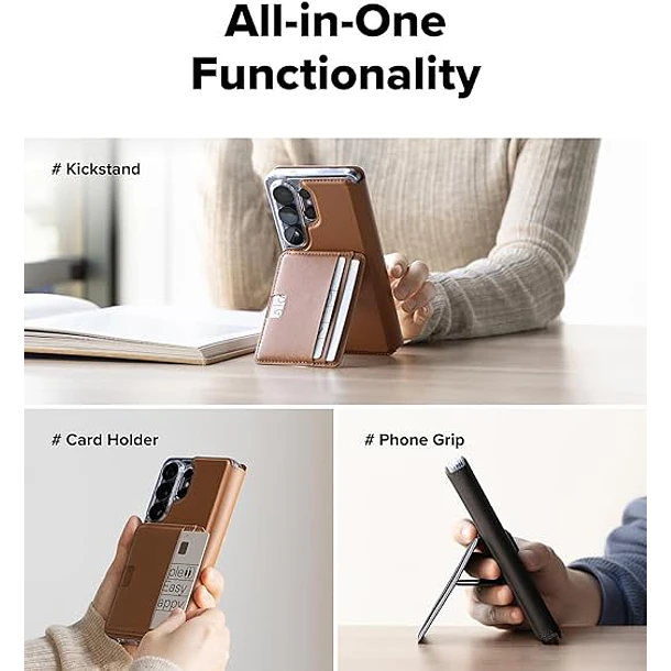 Billetera FOLIO STAND RINGKE Magnética Para S26 ULTRA  4