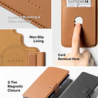 Billetera FOLIO STAND RINGKE Magnética Para S26 ULTRA  8