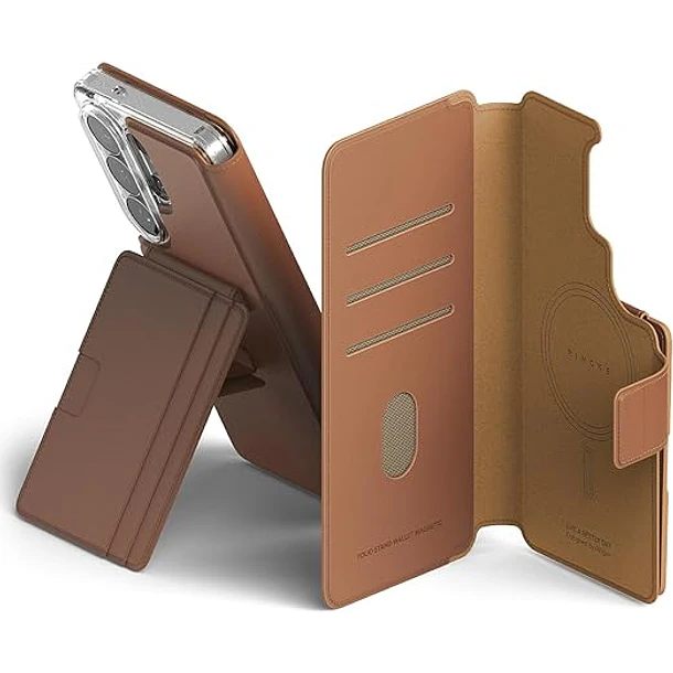 Billetera FOLIO STAND RINGKE Magnética Para S26 ULTRA  10
