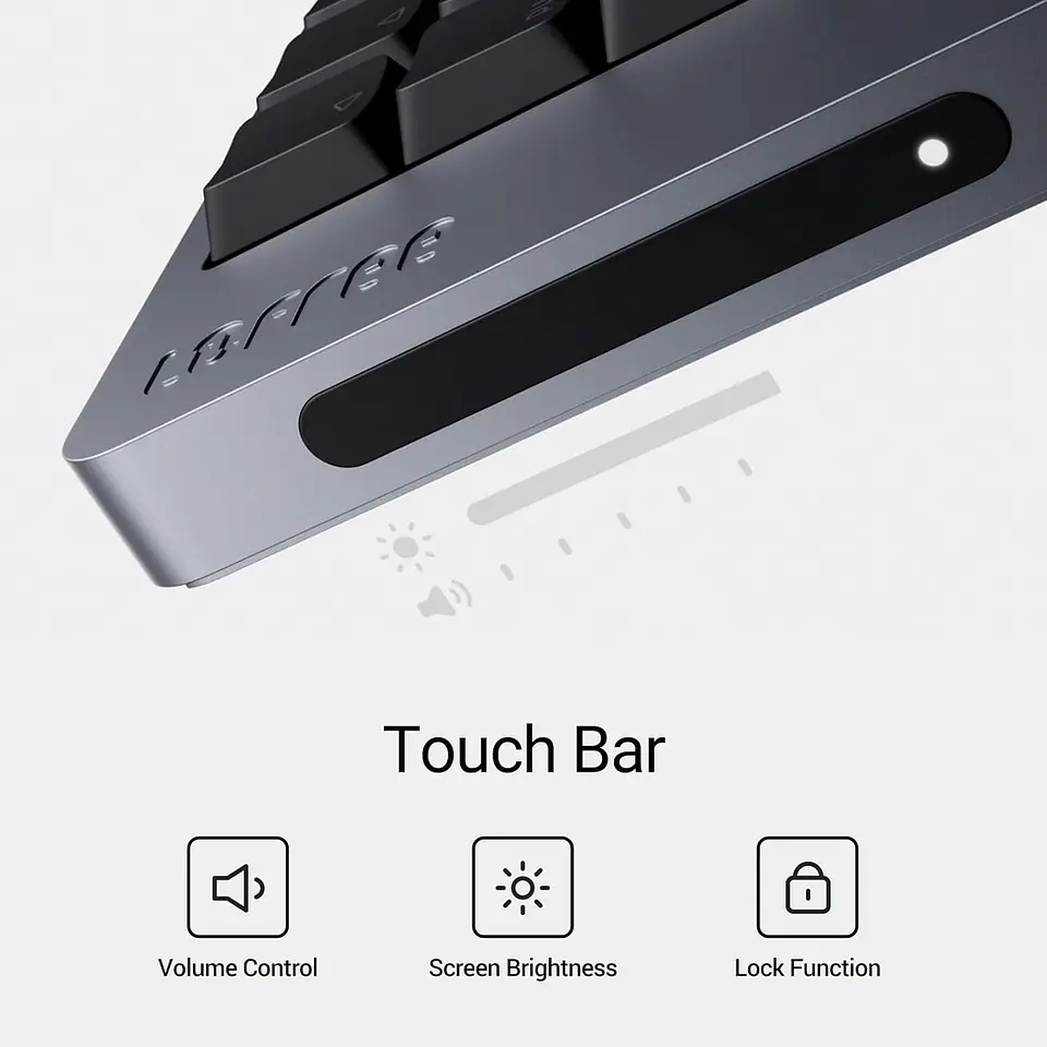 Teclado Mecánico Lofree Flow 2 84 Negro Pulse Switch OE927 7