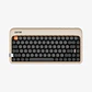 Teclado Mecánico Lofree DOT Triple Mode 1970S Milkshake OE914 - Miniatura 1