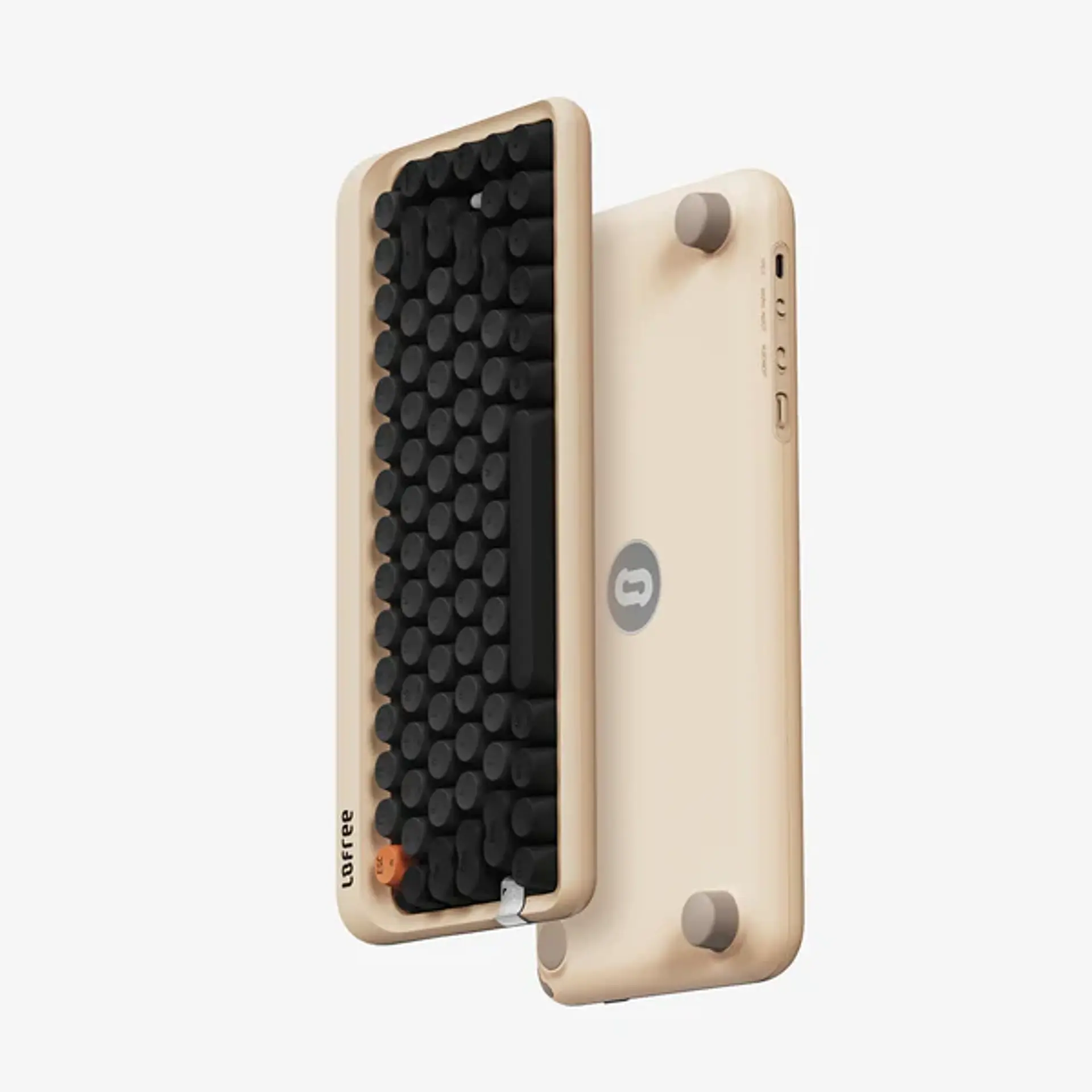 PREVENTA - Teclado Mecánico Lofree DOT Triple Mode 1970S Milkshake OE914 4