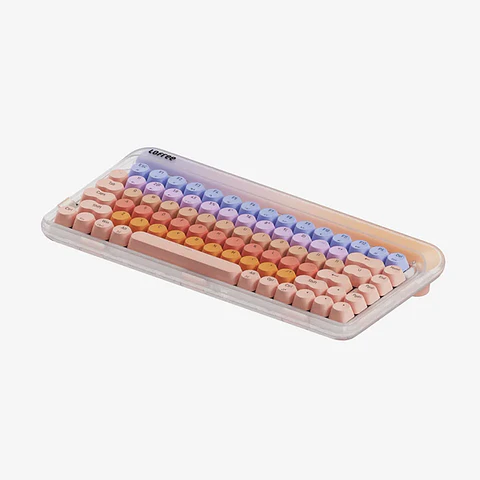 Teclado Mecánico Lofree DOT Triple Mode Sugar OE914