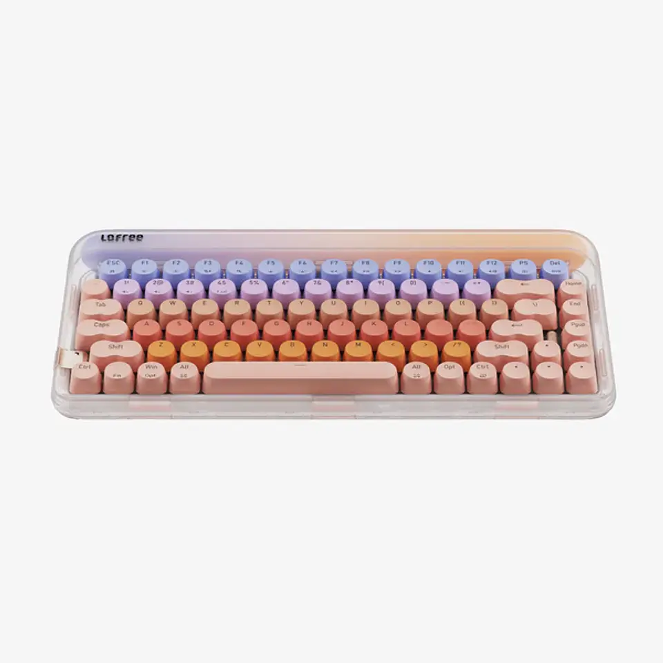 Teclado Mecánico Lofree DOT Triple Mode Sugar OE914 2