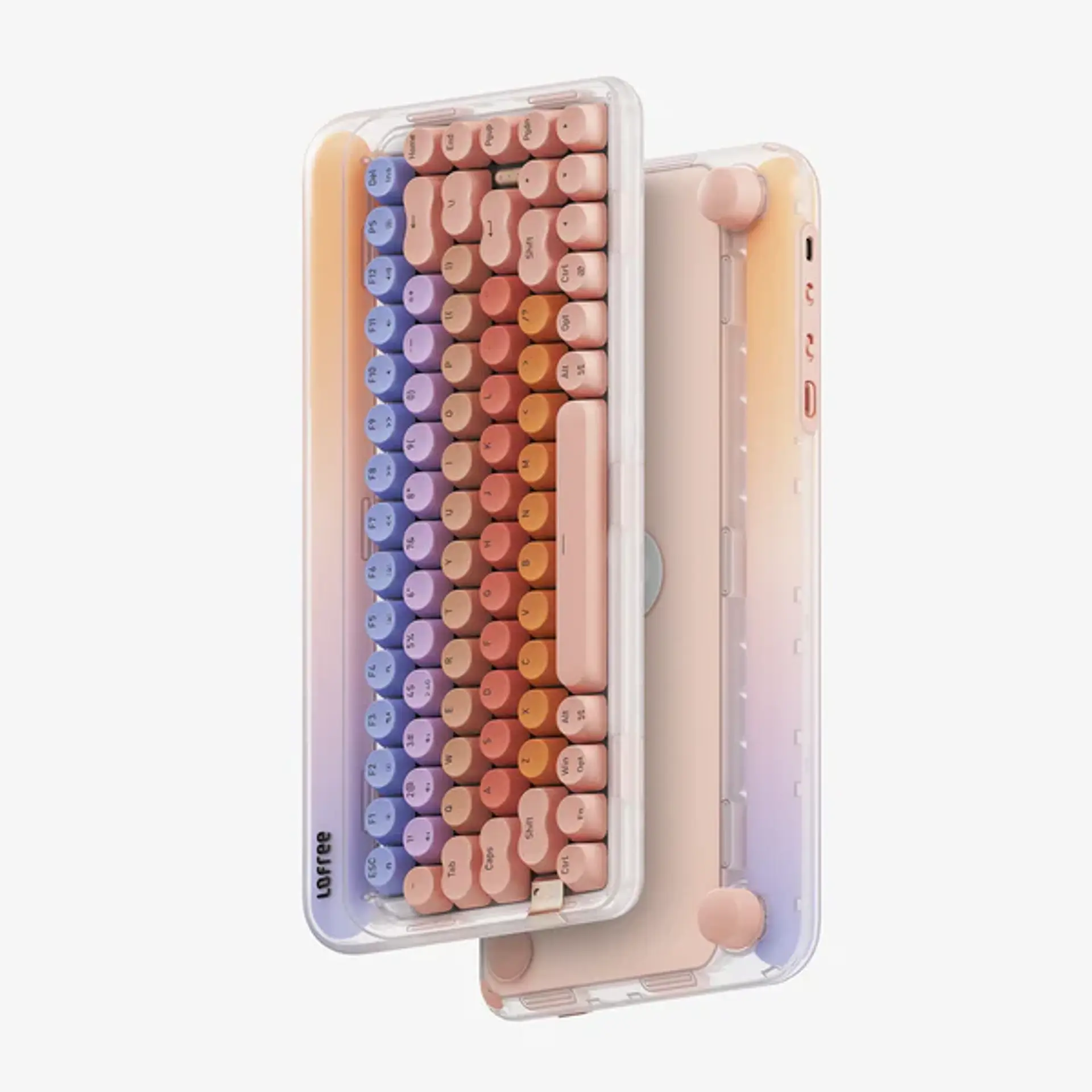 PREVENTA - Teclado Mecánico Lofree DOT Triple Mode Sugar OE914 4
