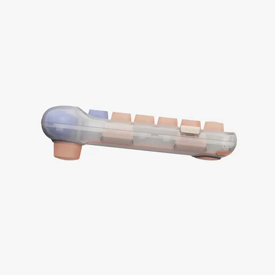 Teclado Mecánico Lofree DOT Triple Mode Sugar OE914 5