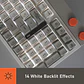 Teclado Mecánico Lofree Block Inalámbrico OE918 - Miniatura 9