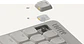 Teclado Lofree Flow Lite 100 Off-White Inalámbrico OE922 - Miniatura 6
