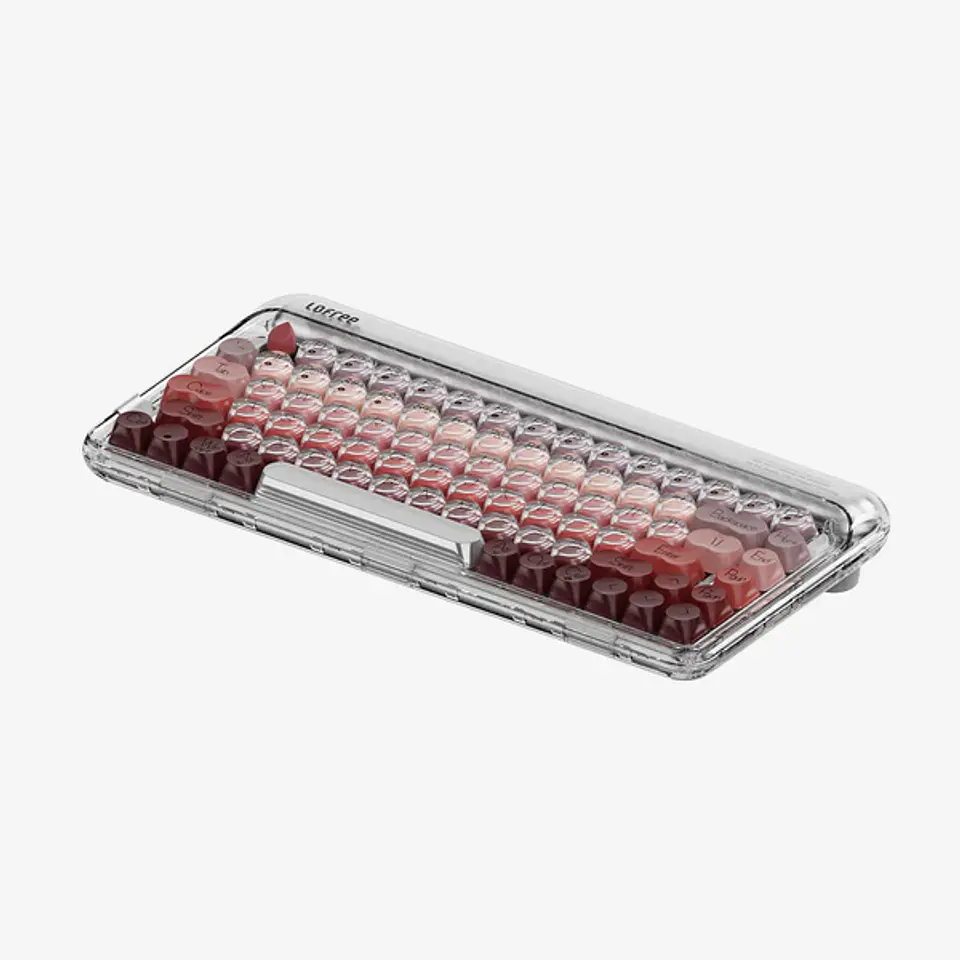 Teclado Mecánico Lofree DOT Triple Mode Lipstick OE914 1