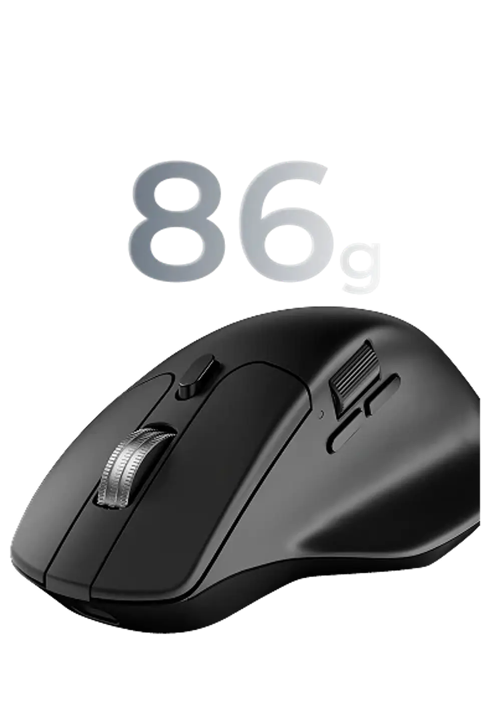 Mouse Inalámbrico Ergonómico Keychron M6 8K 2.4ghz Bluetooth 4