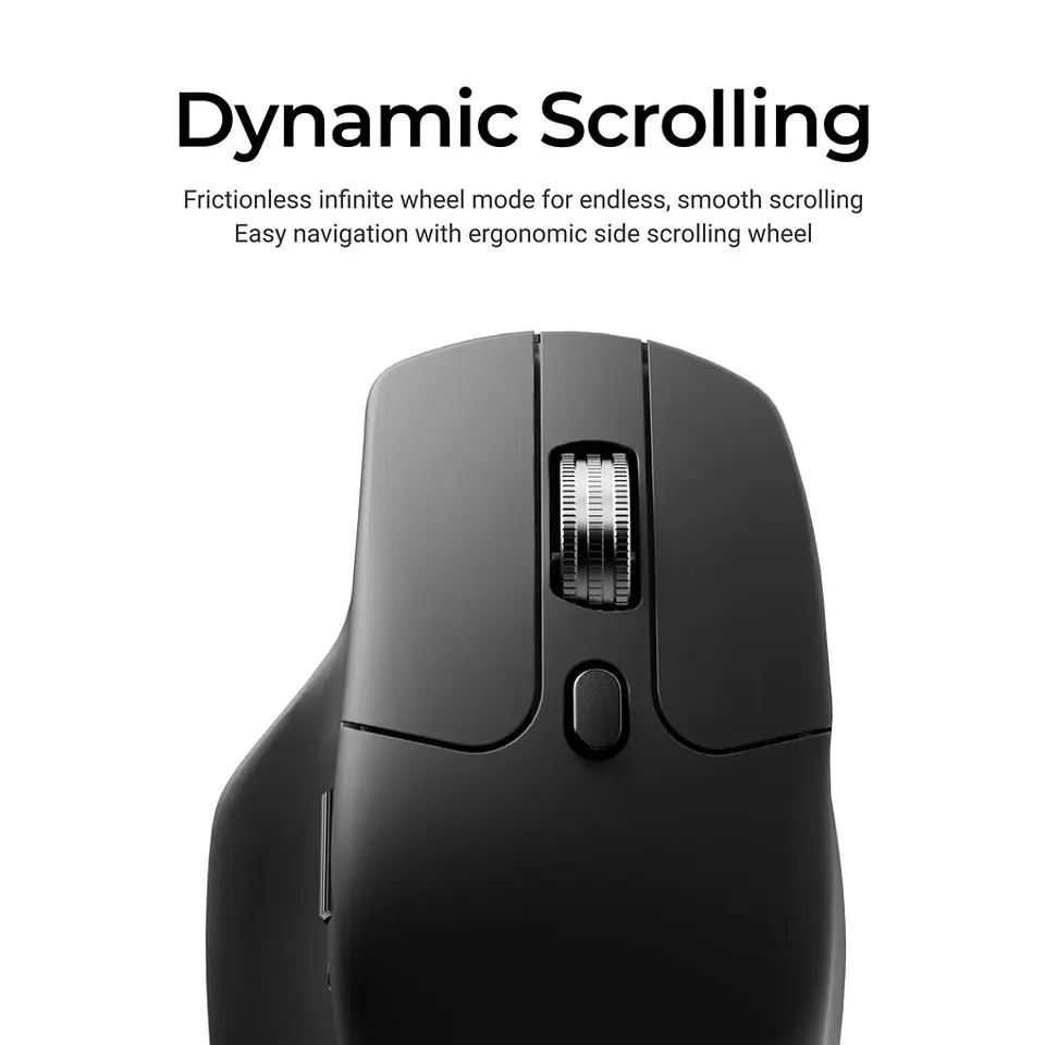 Mouse Inalámbrico Ergonómico Keychron M6 8K 2.4ghz Bluetooth 6
