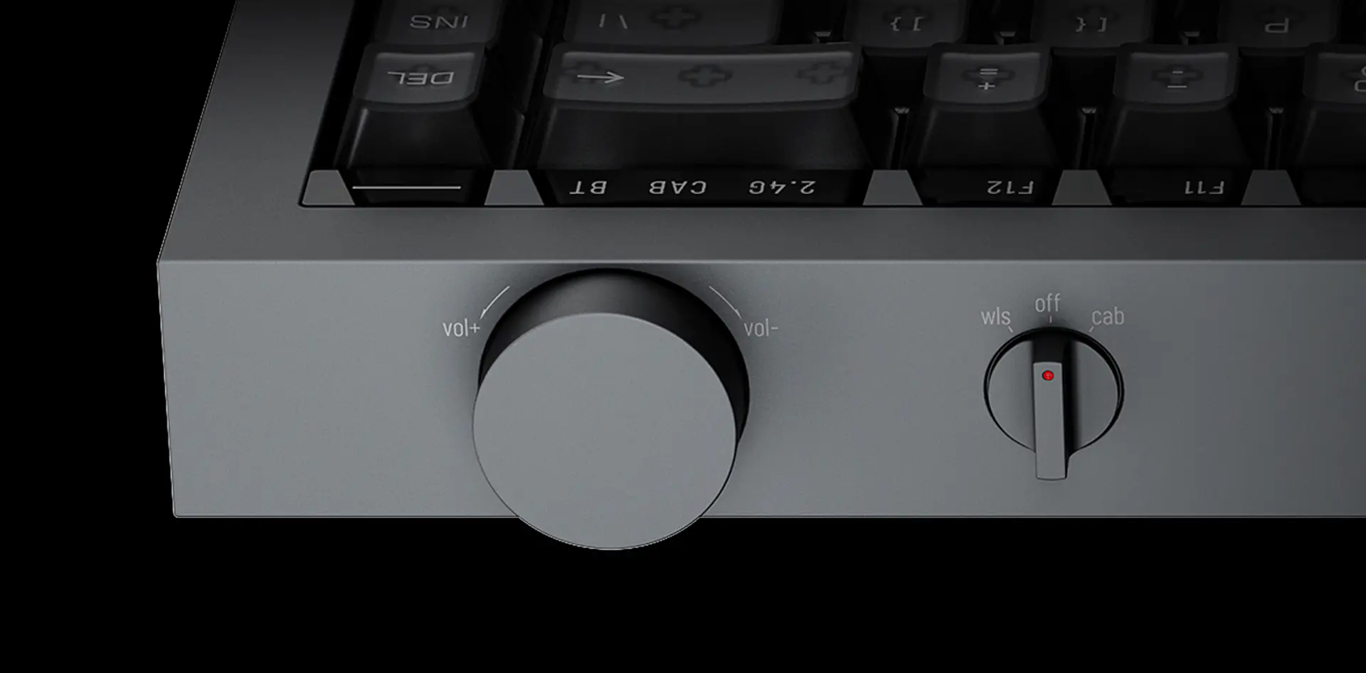 Teclado Mecánico Lofree Hyzen 67 Tri-mode Space Gray 6