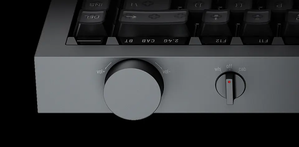 Teclado Mecánico Lofree Hyzen 67 Tri-mode Space Gray 3