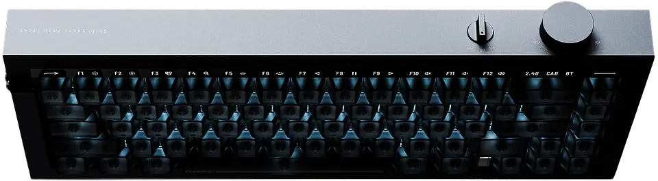 Teclado Mecánico Lofree Hyzen 67 Tri-mode Space Gray 2