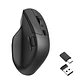 Mouse Inalámbrico Ergonómico Keychron M6 2.4ghz Bluetooth Negro - Miniatura 1