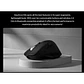 Mouse Inalámbrico Ergonómico Keychron M6 2.4ghz Bluetooth Negro - Miniatura 4