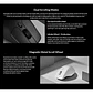 Mouse Inalámbrico Ergonómico Keychron M6 2.4ghz Bluetooth Negro - Miniatura 9