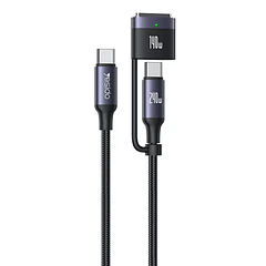 Cargador para Macbook Pro / Air M5 M4 M3 M2 2 en 1 Magnetico USB C