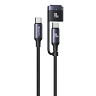Cargador para Macbook Pro / Air M5 M4 M3 M2 2 en 1 Magnetico USB C 1
