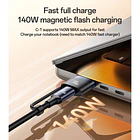 Cargador para Macbook Pro / Air M5 M4 M3 M2 2 en 1 Magnetico USB C 3