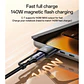 Cargador para Macbook Pro / Air M5 M4 M3 M2 2 en 1 Magnetico USB C - Miniatura 3
