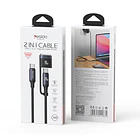 Cargador para Macbook Pro / Air M5 M4 M3 M2 2 en 1 Magnetico USB C 4