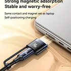 Cargador para Macbook Pro / Air M5 M4 M3 M2 2 en 1 Magnetico USB C 5
