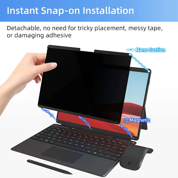 Lamina Anti Espia Magnetica para Macbook NEO 6