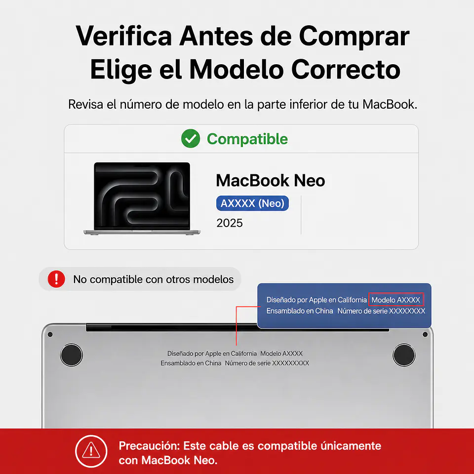 Lamina Anti Espia Magnetica para Macbook NEO 2