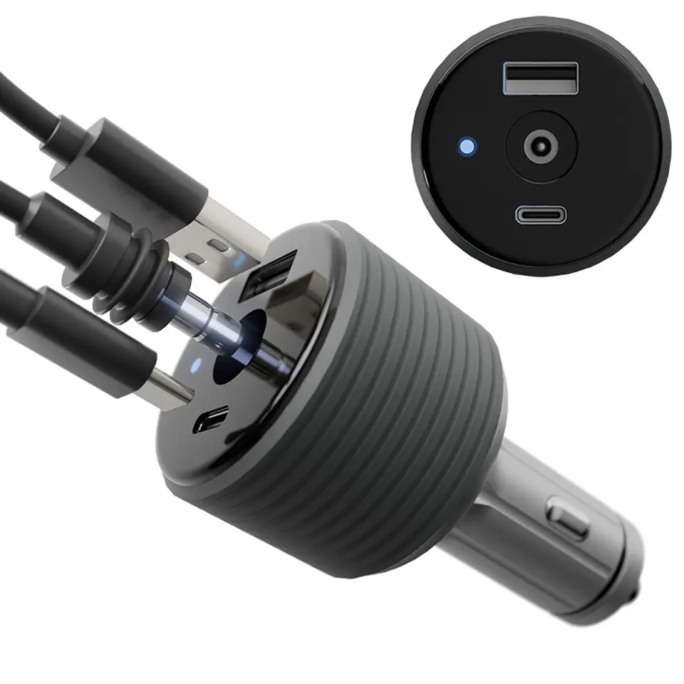 Cargador 12V Para Starlink Mini Auto 2