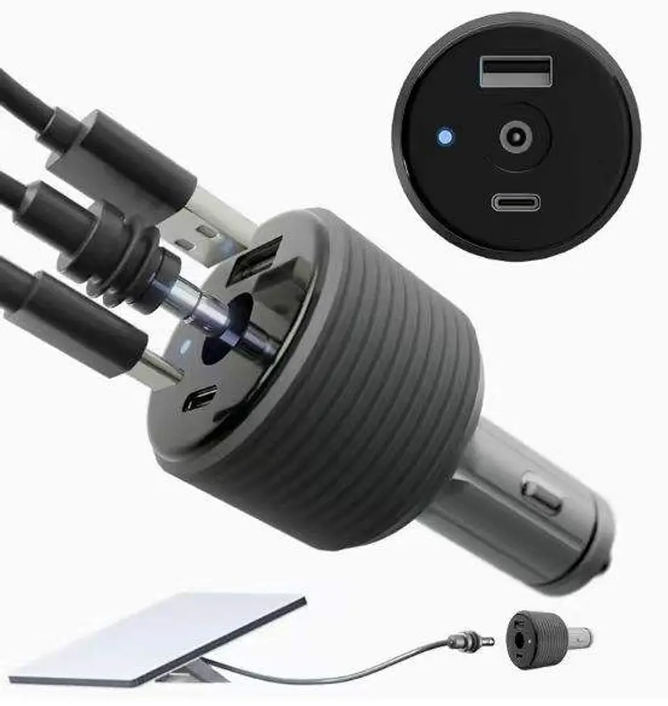Cargador 12V Para Starlink Mini Auto 1