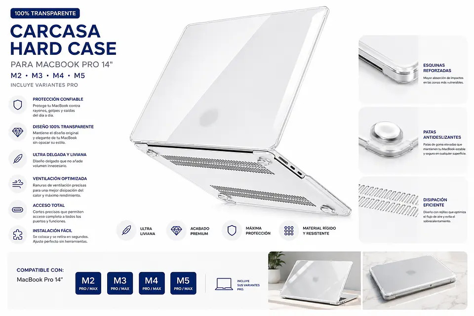 Carcasa para Macbook Pro 14