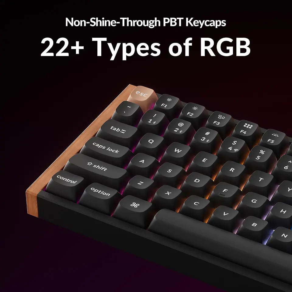 Teclado Keychron K4 HE Magnético RGB Wireless Negro 2