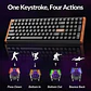 Teclado Keychron K4 HE Magnético RGB Wireless Negro - Miniatura 7