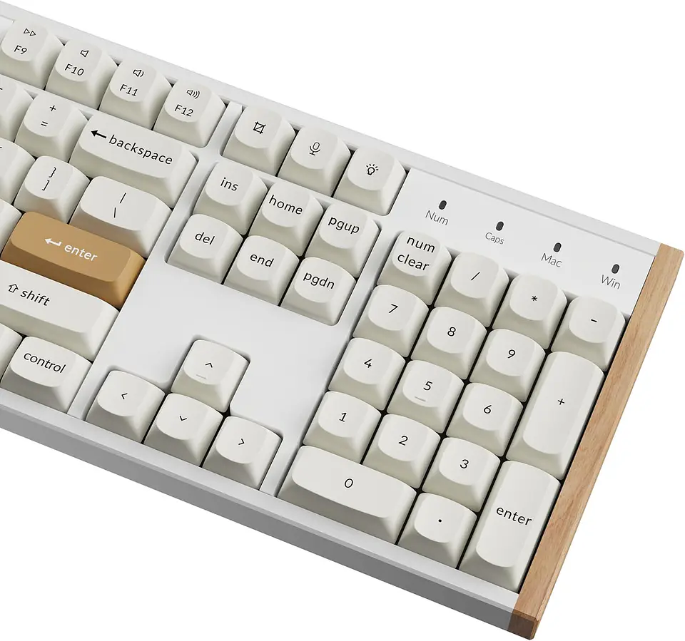 Teclado Keychron K10 HE Magnético RGB Wireless Blanco 2