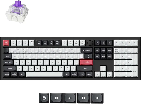 Teclado Keychron Q6 HE Magnético RGB Wireless Negro