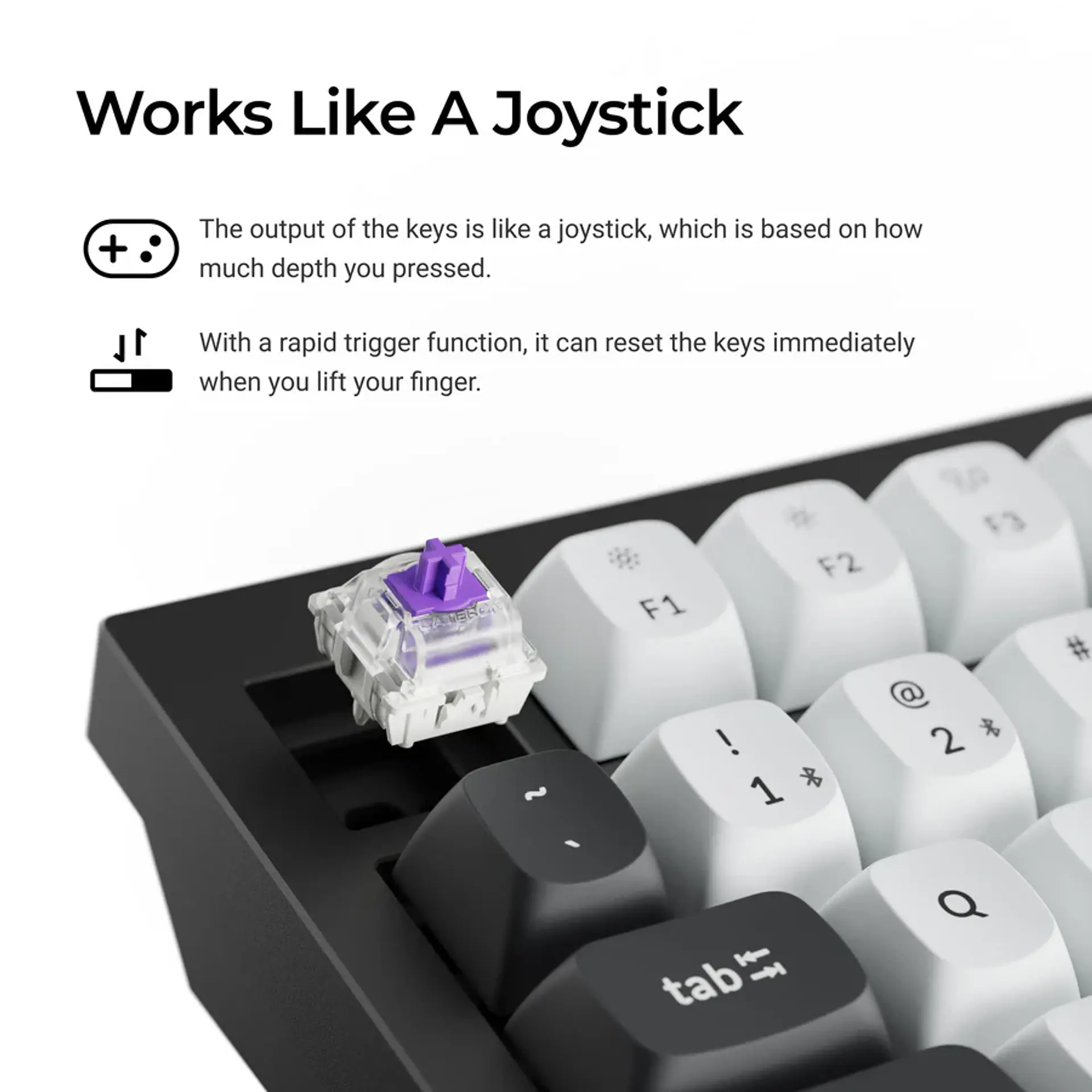 Teclado Keychron Q6 HE Magnético RGB Wireless Negro 5