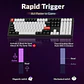 Teclado Keychron Q6 HE Magnético RGB Wireless Negro - Miniatura 8
