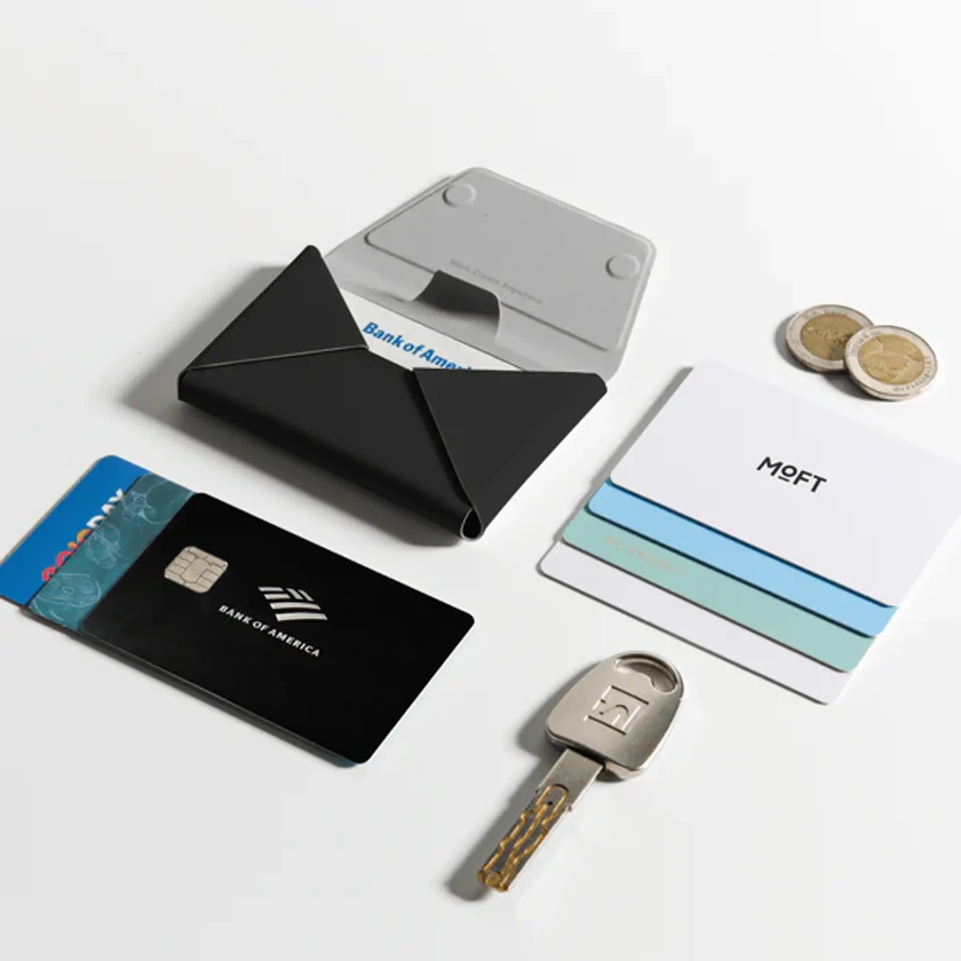 Billetera de Viaje MOFT Modern Wallet con Soporte Rastreable 12