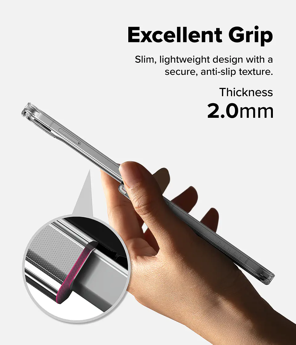 Carcasa Ringke Para Galaxy Z Flip 8 Fusion Flap Magnetic Clear 7