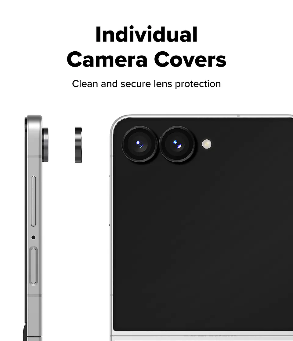 Protector Cámara Ringke Para Galaxy Z Flip 8 (Pack 2) 5