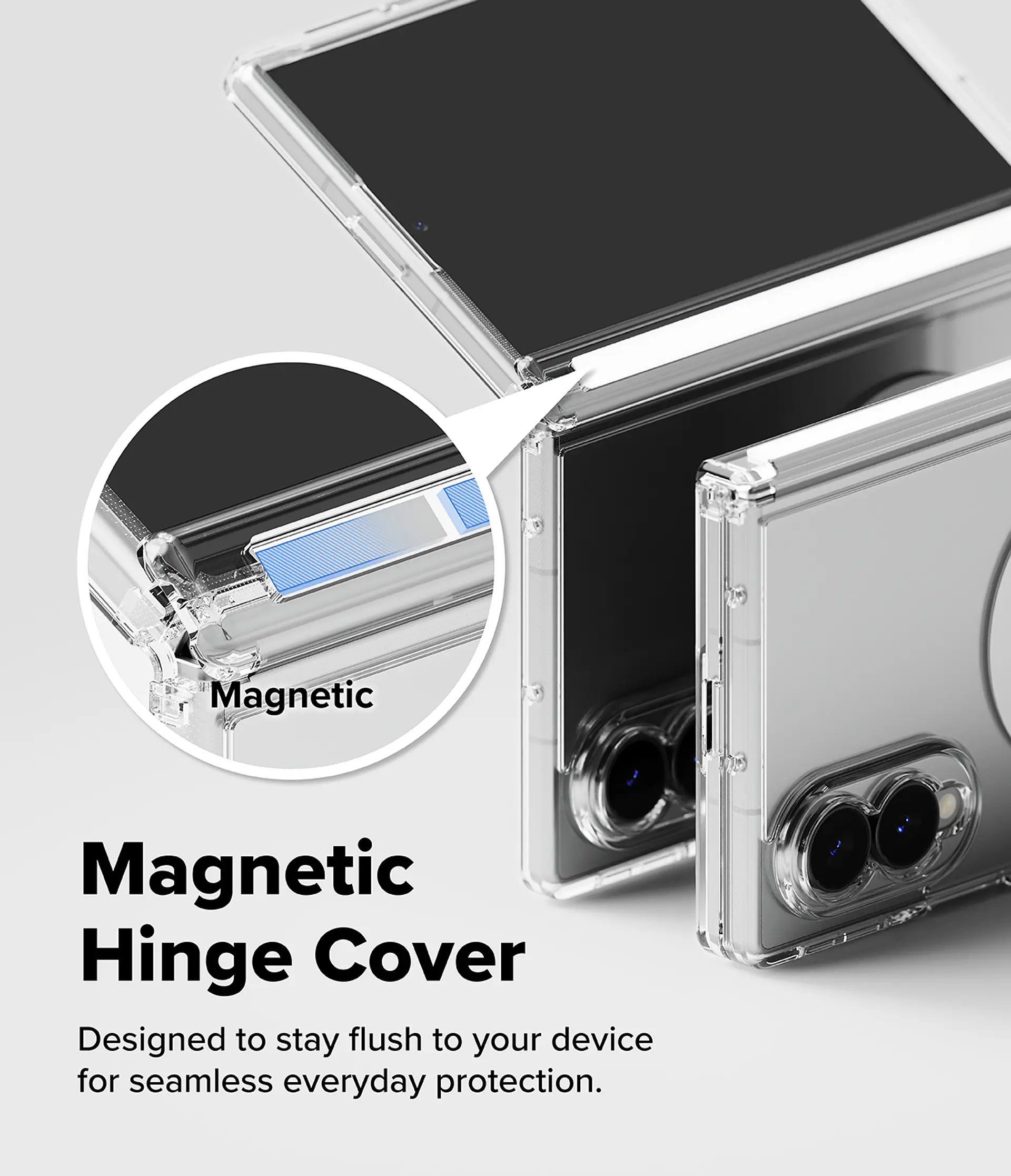 Carcasa Ringke Para Galaxy Z Fold 8 Fusion Flap Magnetic 4