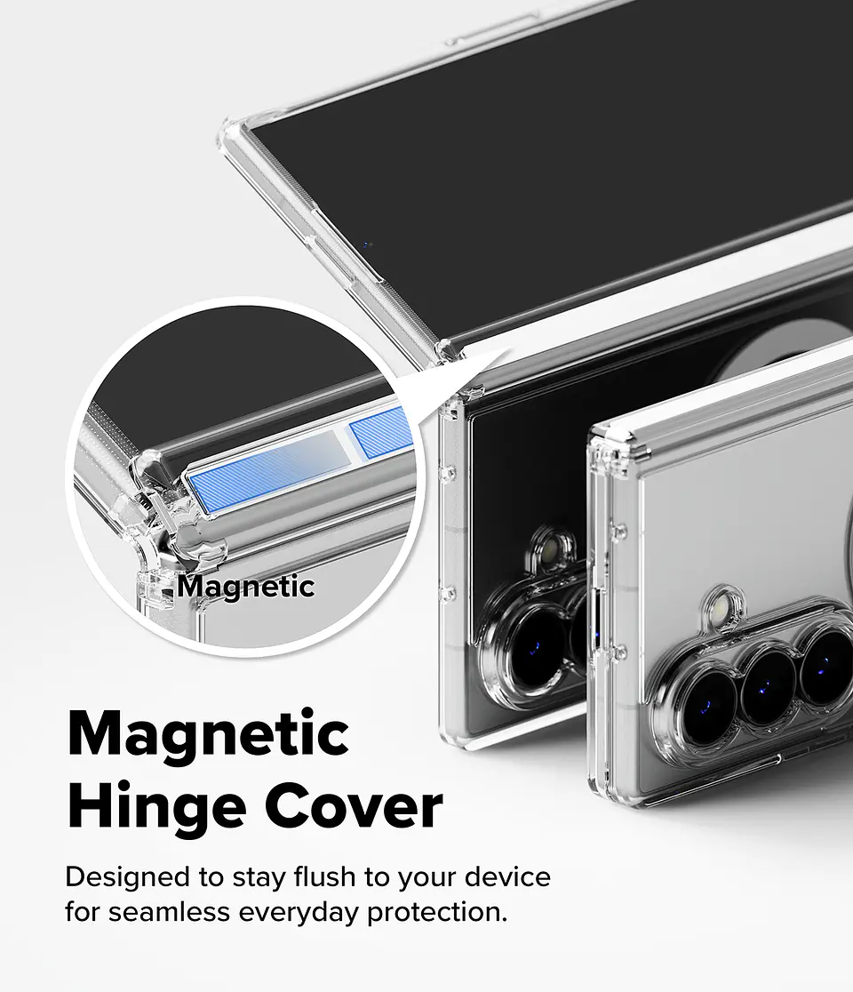 Carcasa Ringke Para Z Fold 8 Ultra Fusion Flap Magnetic 3