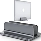 Soporte Vertical Ajustable para MacBook Notebook Aluminio - Miniatura 1