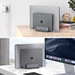 Soporte Vertical Ajustable para MacBook Notebook Aluminio - Miniatura 6