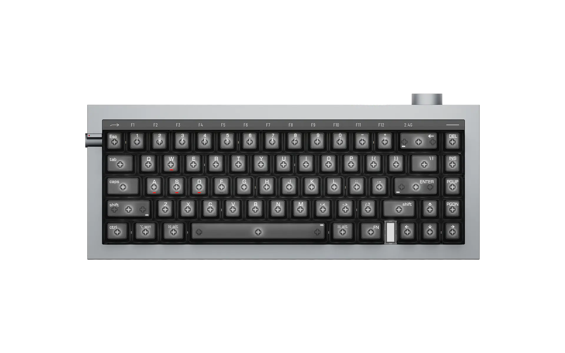 Teclado Mecánico Lofree Hyzen 67 Tri-mode Space Gray 2